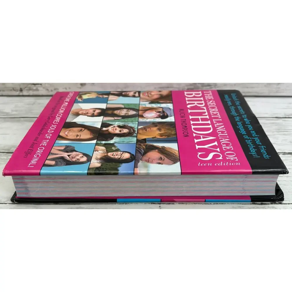 The Secret Language Of Birthdays Teen Edition by Alicia Thompson Hardcover Book
